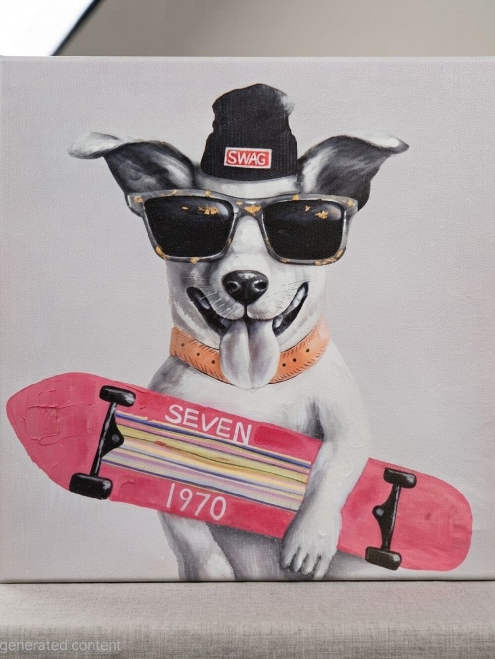 Radical Street Style Skater Terrier Print